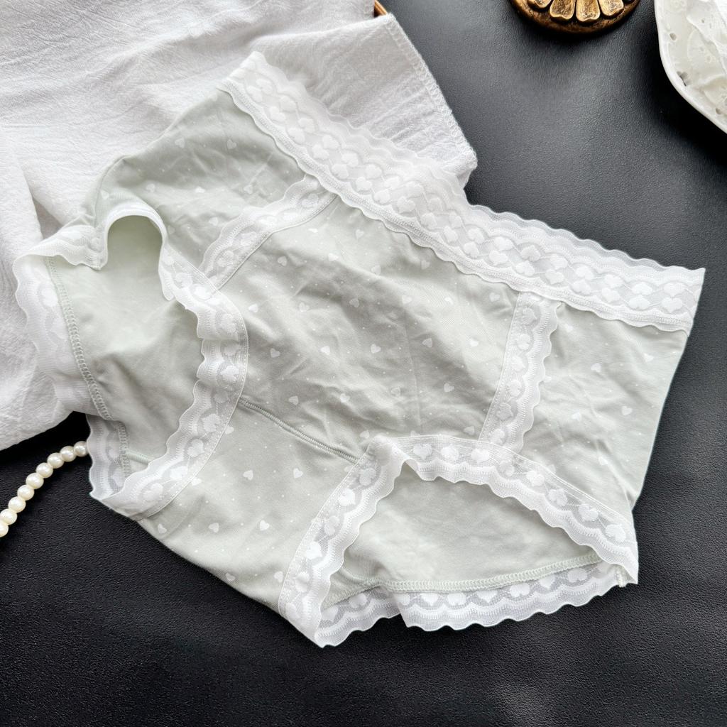 Ladies Summer Comfortable Breathable Long Crotch Bag Hip No Trace Middle Waist Triangle Briefs