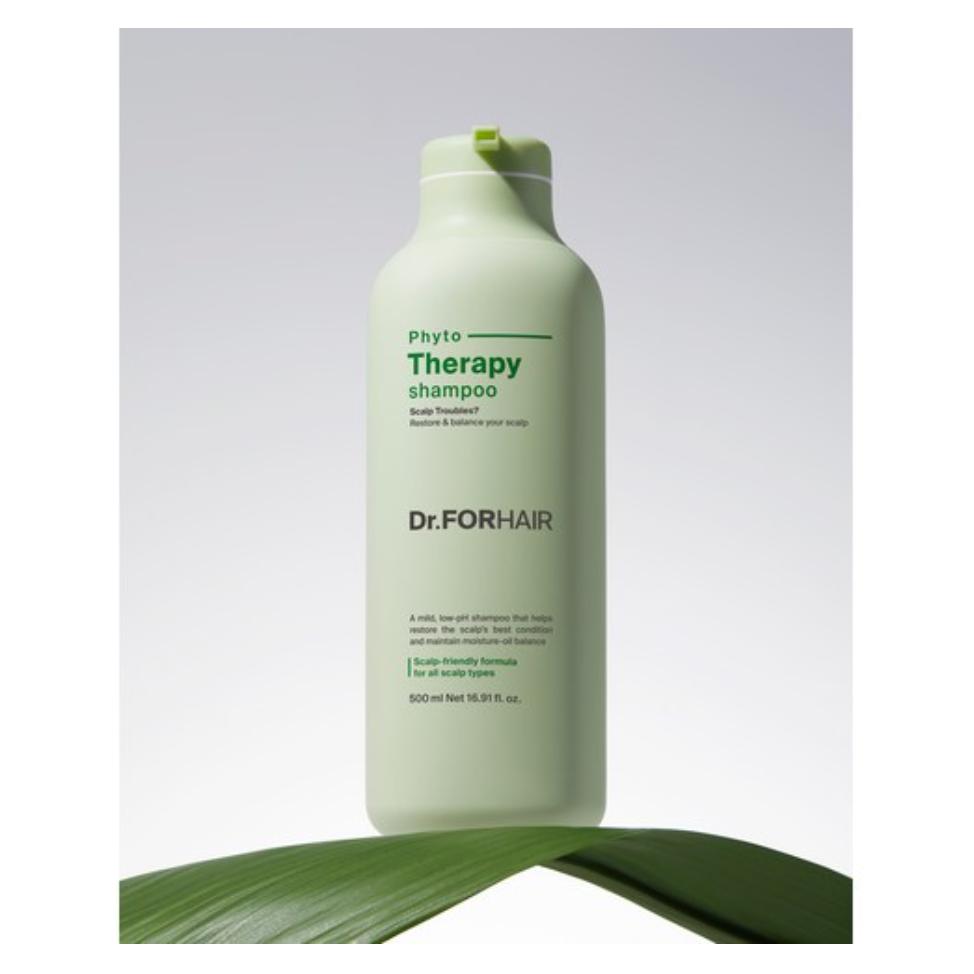 DR.FORHAIR Phyto Therapy Shampoo 500ml pH-ausgleichender Reiniger für die Kopfhaut bei empfindlicher Haut