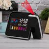 Multifunctional LCD Projection Electronic Clock , Alarm Clock Alarm Clock Color Screen Electronic Alarm Clock Projection Wther Clock