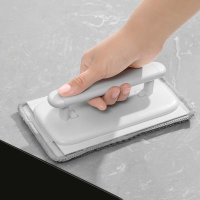 Yousheng Cleaning Brush Microfiber Wiping Cloth Soft Traceless PP Brush Body Detachable Washable Foldable Design Cleaning