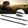 2pcs Outdoor Camping Light Stand Nail 5mm Thread Interface Detachable Ground Lantern Nail