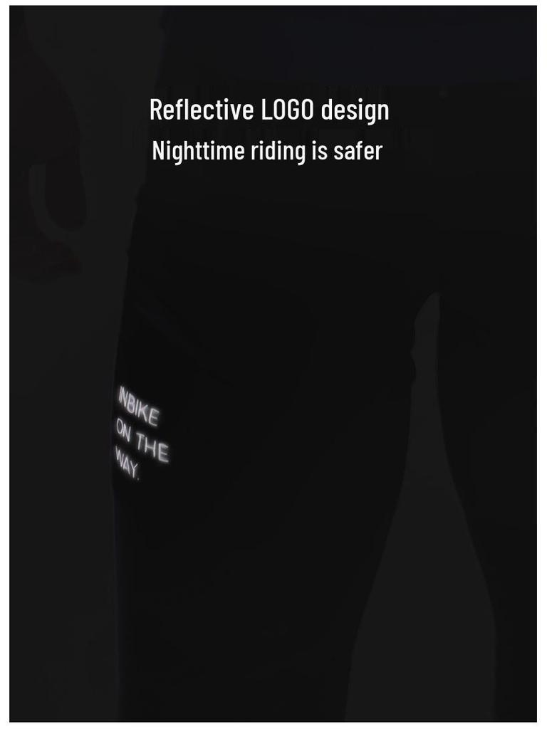 INBIKE Men's Cycling Pants - Strap Long Pants for Spring, Summer, and Autumn, Suitable for Road and Mountain Biking