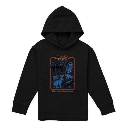 Steven Rhodes Childrens/Kids Adopt A Familiar Hoodie