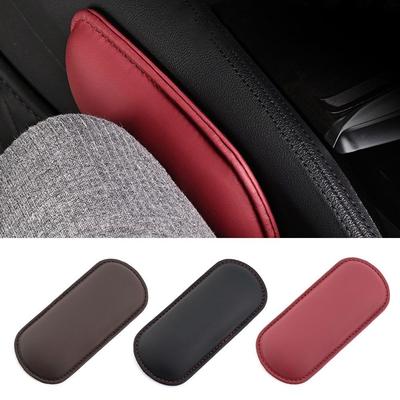 Multifunctional Car Knee Cushion PU Leather Auto Center Console Leg Pads  For Travel Car RV