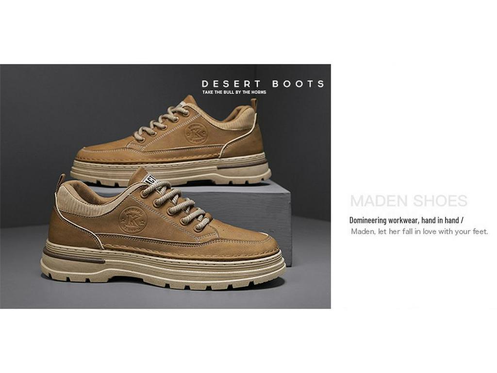 Men's 2024 Autumn Outdoor Climbing Sneakers - Thick-Soled, Wear-Resistant, and Fashionable