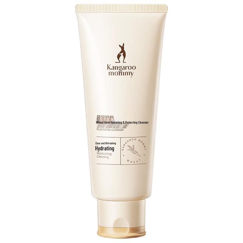 Mama Kangaroo Wheat Germ Hydrating Facial Cleanser 100g