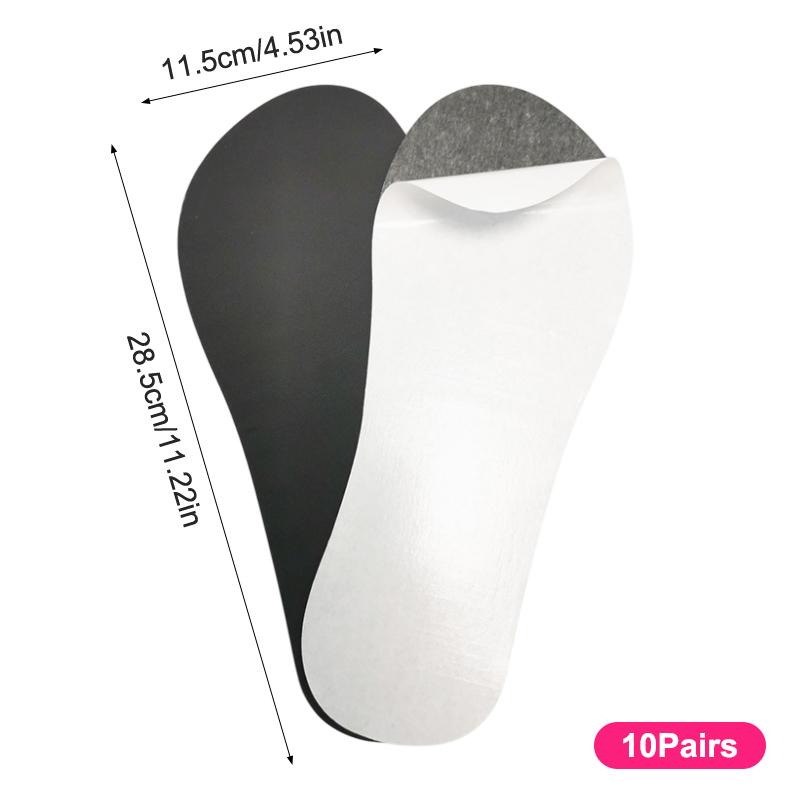 10Pairs Disposable Women Tanning Slippers Tanning Sticky Feet Spray Tan Foot Pads Protectors Stickers For Body Accessor Slipper