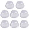 Ailunate Hat Hat Storage Plastic Display Stand for and 57cm of Rack, Stand, Hanger, Caps, Wigs, Hats, (Set 8)