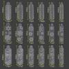 24Pcs/Box 3D French Nail Stickers Reusable Dual Forms - Silicone Molds for Quick Carving Manicure Salon Tool