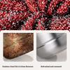 3Pcs Steel Wool Scrubber Pads for Cleaning Dishes Pans Pots Ovens Grills Sinks, Multipurpose Wire Dishwashing Rags, Scrubbers for Kitchen Bathroom