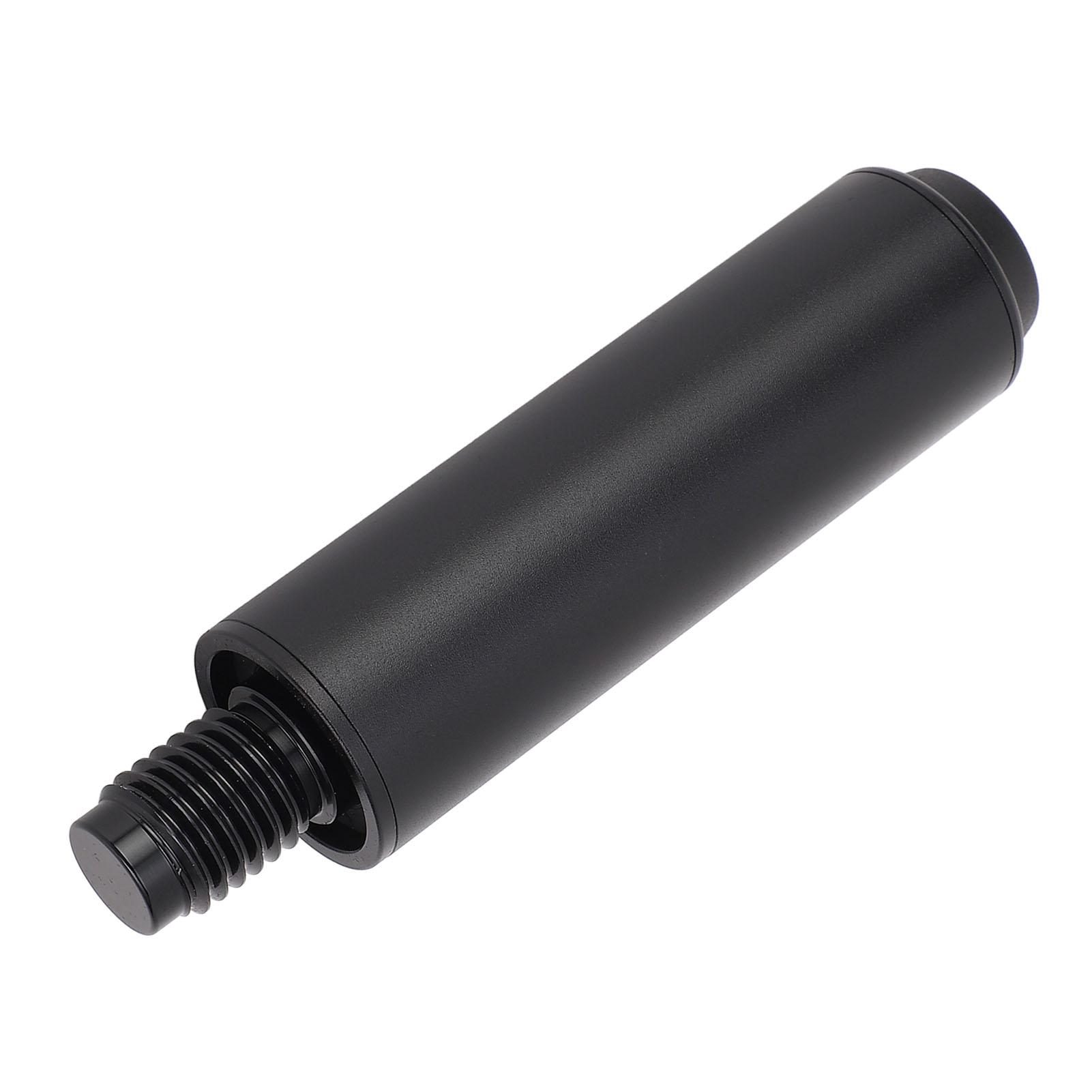 

4-дюймовый удлинитель для бильярдного кия с резиновым бампером, алюминиевый удлинитель для бильярдного кия