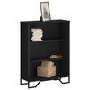 VidaXL Bibliothèque noir 80x31x106 cm bois d'ingénierie, étagère, étagère à livres, étagère de rangement, armoire de 848624