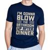 Plus Size Summer Unisex T Shirt Im Gonna Blow The Bathroom Up After Dinner Short Sleeve Relaxed Fit Oneck Tshirt