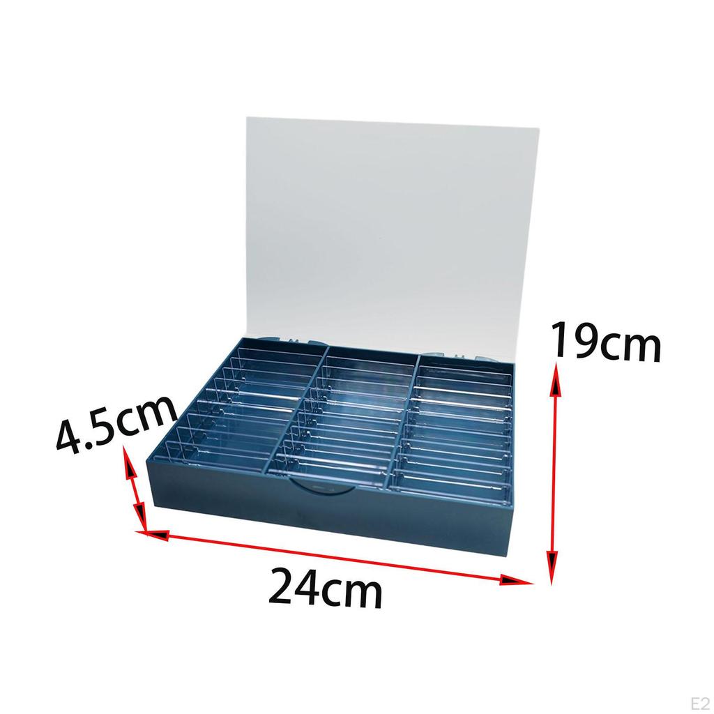 Aufbewahrungsbox für künstliche Nägel, Dekoration, 30 Fächer, Displaybox