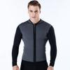 Mens 3mm Neoprene Wetsuit Top Black Separate Jacket Diving Surfing Swimming Warmth Protection