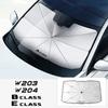 Car sun protection windshield sunshade suitable for Mercedes Benz W124 W203 W204 A CLS B C CLASS E CLA S GLA CLS SL SLC SLK