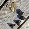 With Bell Vintage Wind Chime Hollow Design Wall Hanging Decoration  Outdoor Garden