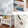 22 X 20 X 44cm Mini Round Side Table Nightstand End Table for Living Room Bedroom Space Saving