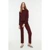 Svart strikket pyjamassett med ledning Thmaw21pt0009
