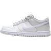 Dunk Versatile Comfortable Low-Top Kids Skate Shoes Kids Sneaker White Gray IU7766016