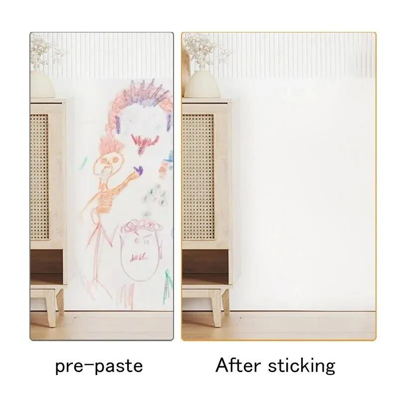 Decorative Waterproof Moisture-proof Oil Resistant Self-adhesive Wallpaper Ceramic Tile Wall Sticker 40cm Marble Countertop