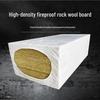 High-Density Fireproof Rock Wool Board