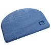 Luxurious Semi-Circular Memory Foam Bath Mat, Ultra Absorbent Bathroom Mat Anti-Slip Toilet Rug