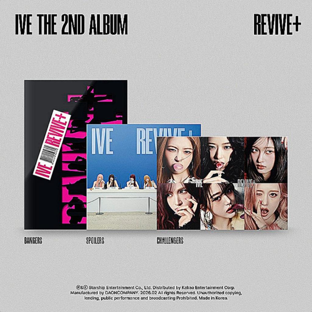 IVE REVIVE+ / 2ο Άλμπουμ ( BANGERS έκδοση. / ΕΚΔΟΧΗ ΠΡΟΚΛΗΣΕΩΝ. / ΚΑΤΟΧΟΙ ΣΠΟΪΛΕΡ. )