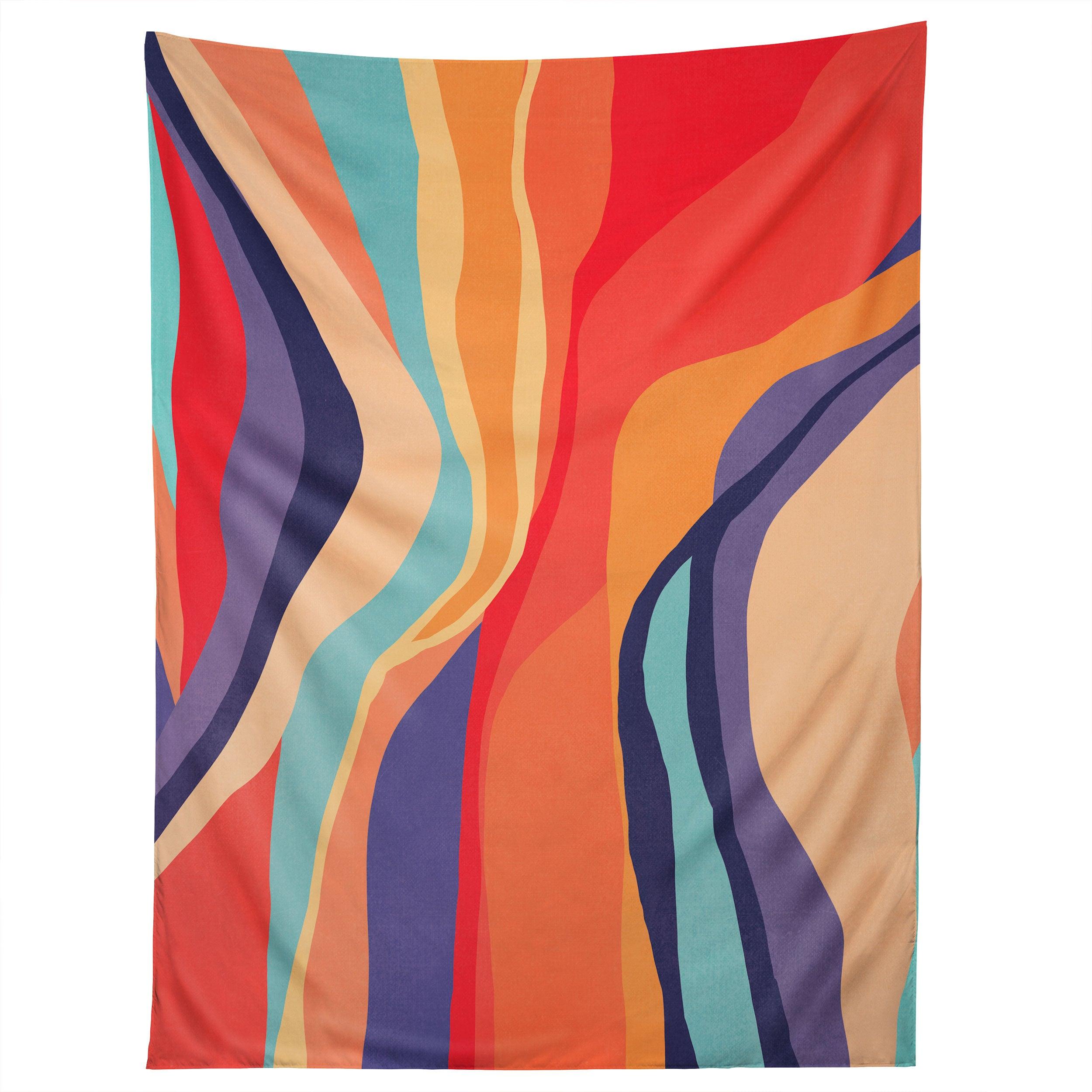 PSYCHEDELIC PATTERN 02 tapestry 75x100