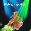 Aquariums LED Light Spotlight LED for Small Size Fish Tanks Remote Type Spotlight Waterproof Adjustable Light Color