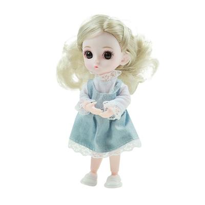 Sariel Celebrities Mini Babydoll Ball Jointed Doll 04 Lily, 16cm, Mixed Colors