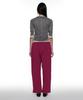 PARTIMENTO Damen Pwc Durchsichtiges Raglan-Dreiviertelarm-T-Shirt_Anthrazit Melange