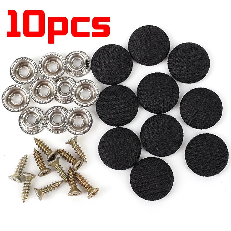Car Interior Roof Buckles Headliner Ceiling Cloth Fixing Screw Care Fabric Buckle Rivets Retainer Cap Repair Automotive Part