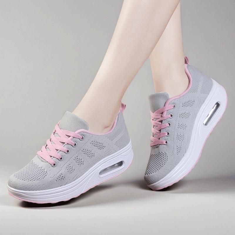 Fashion Spring and Autumn New Women's Sneakers Youth Fashion Versatile Casual Shoes Mesh Breathable Running Shoes Zapatillas Deportivas