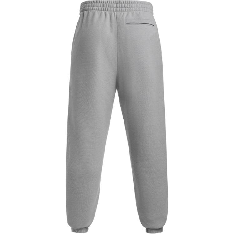 Under Armour Rival Fashion Comfortable Sports Lace-Up Casual Pants Men Pants Modern-Gray 1389429-011