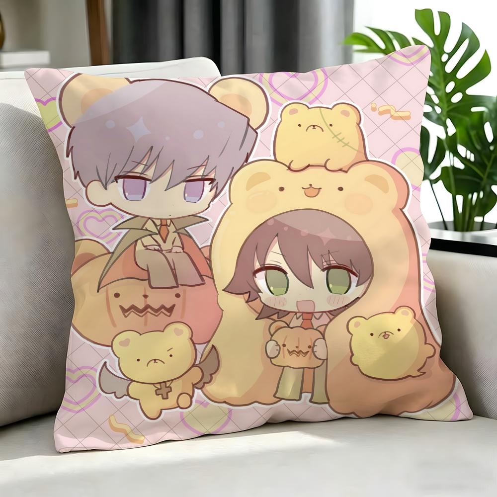 anime Junjou Romantica Cushion Cover Cushion Cover Set Pcs x x x Pillowcase Decorative Sofa Home Decor