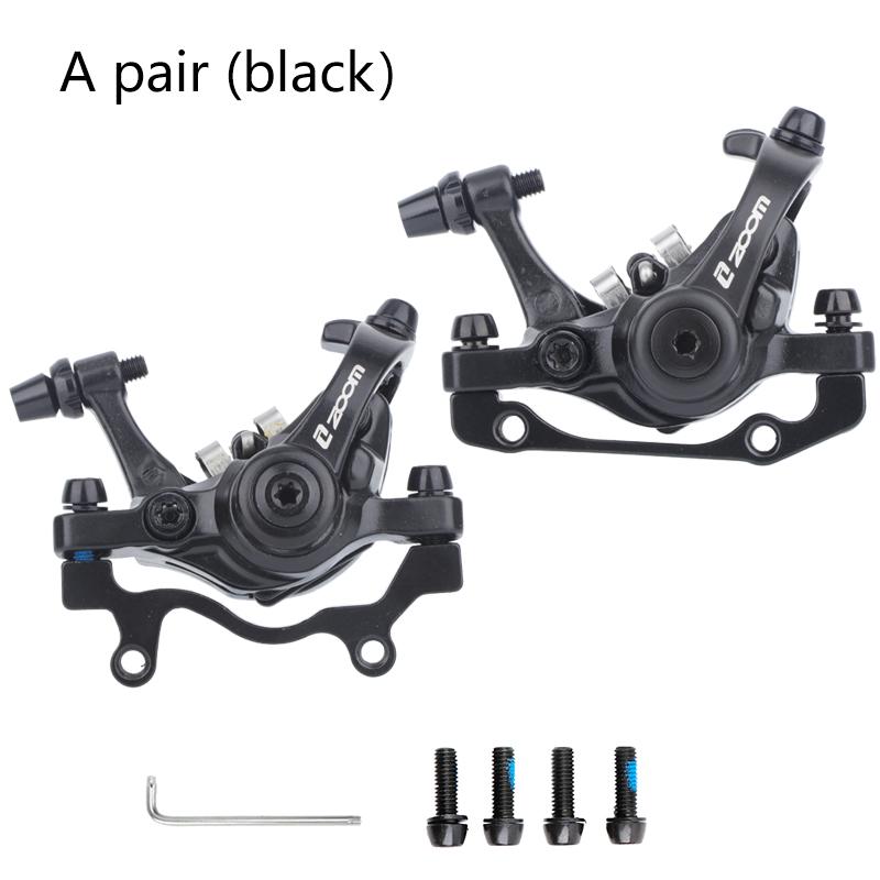 ZOOM DB680 Bicycle Brakes Mtb Mechanical Disc Brake Set For Mountain Bike Electric Scooter Caliper With Rotor 160mm Cycling