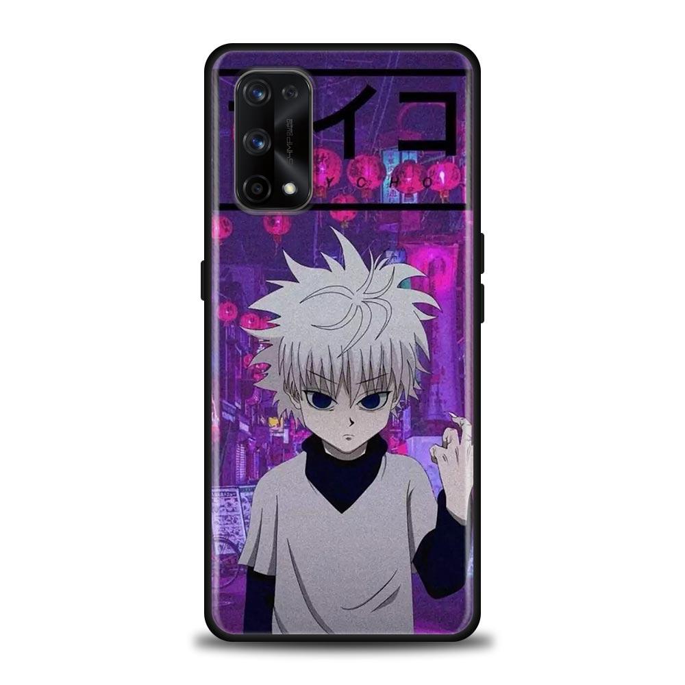 Hunter X Hunters LOGO Cute Anime Phone Case For Oppo Realme 8i 8 9 7 6 5 Pro 9i 7i 5i 6i XT 5G Cases Soft Cover Realme 8Pro 8i