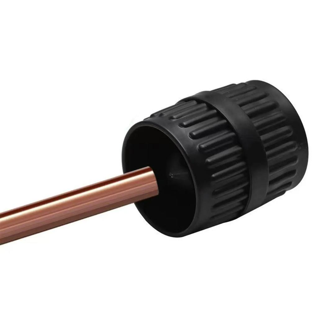 1pc black inner and outer reamer pipe and pipe, deburring reamer pipe chamfering tool for PVC/PPR/copper/brass/aluminum pipe