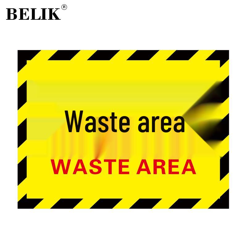 BELIK Industrial Zone Division Floor Decal 30x40 cm