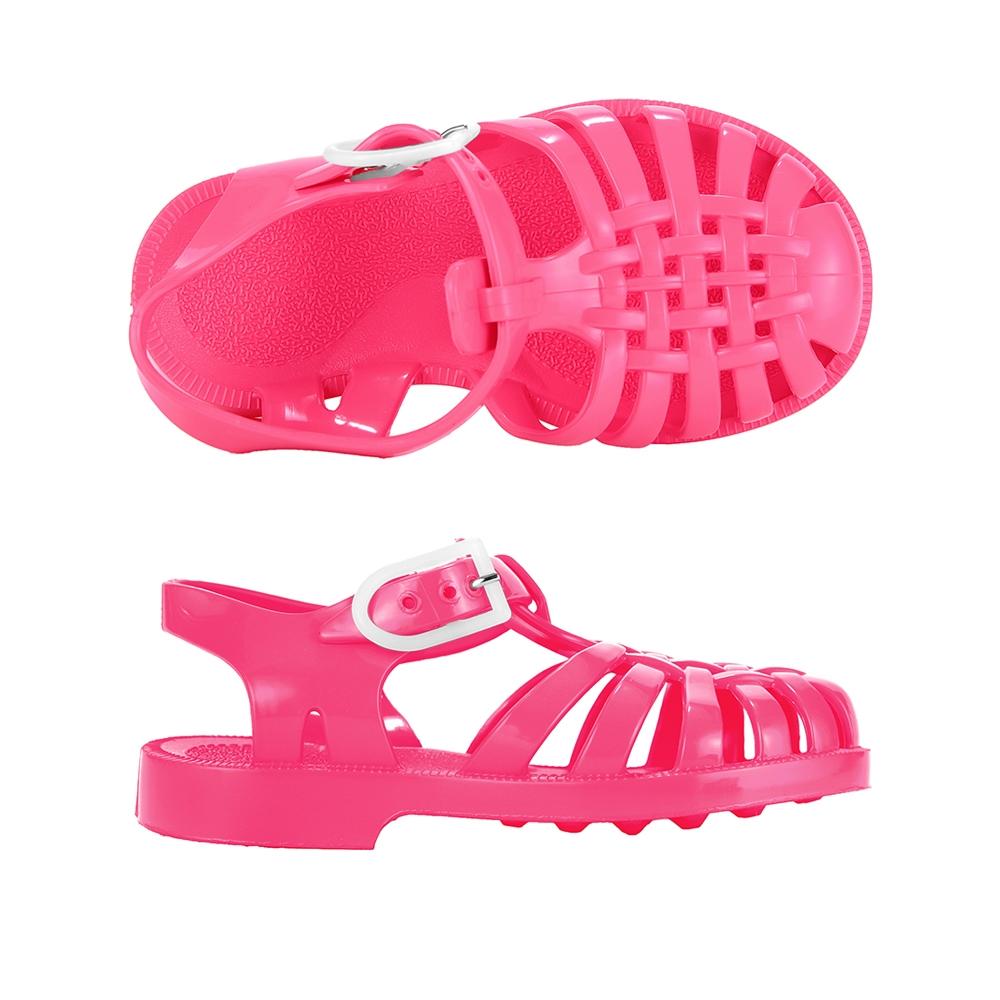 

Meduze Fuchsia Pink Kids Jelly Shoes Sandals 201 SUN 201 FUCHSIA (34)