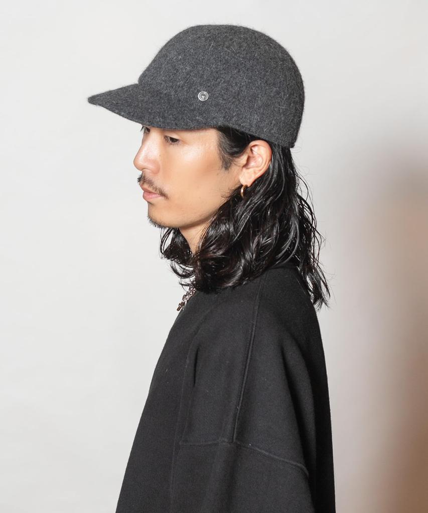 [Kashira] ANGORA BALL CAP4