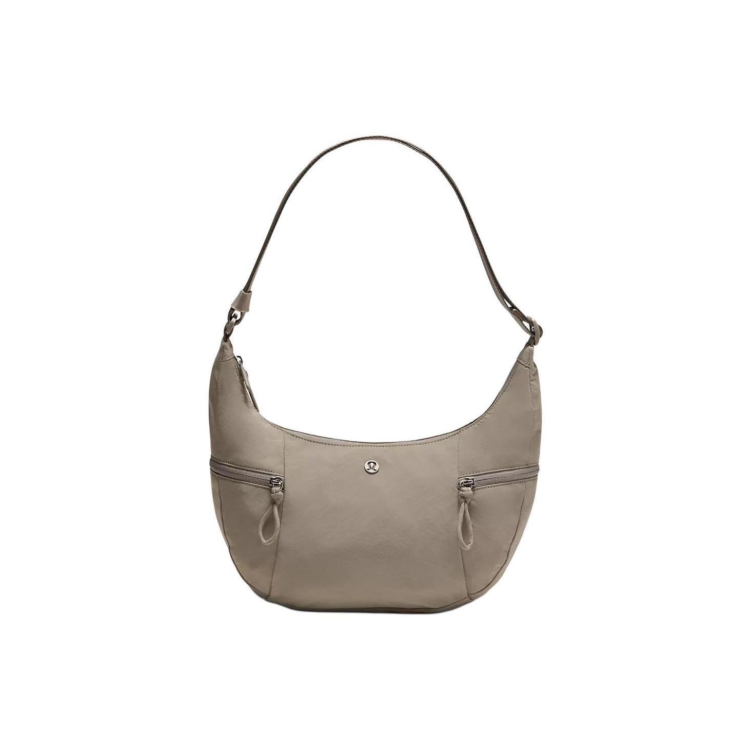 

Lululemon Logo Recycled Nylon Shoulder Bag Unisex Shoulder Bag Warm-Gray LU9CACS-070108 Warm Gray