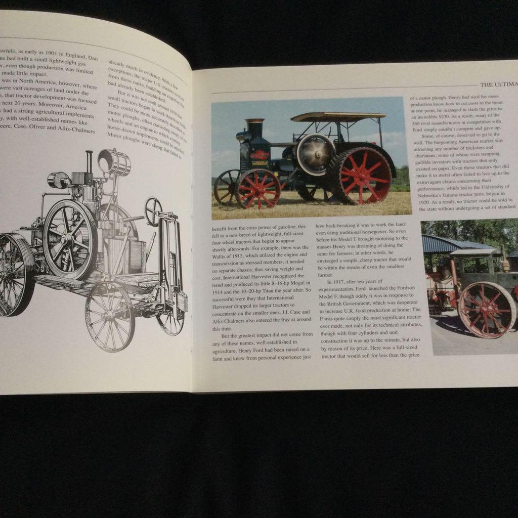 [USED] Tractors Photo Books Foreign Books Tractors History History Picture Book Agriculture Vehicles