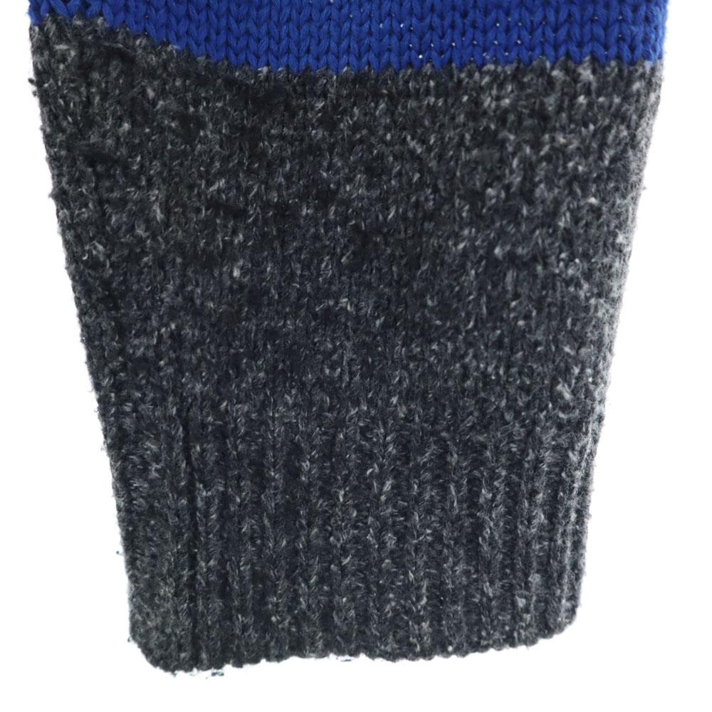 Nonnative Border Pattern Knit Jacket Gray Men's Used