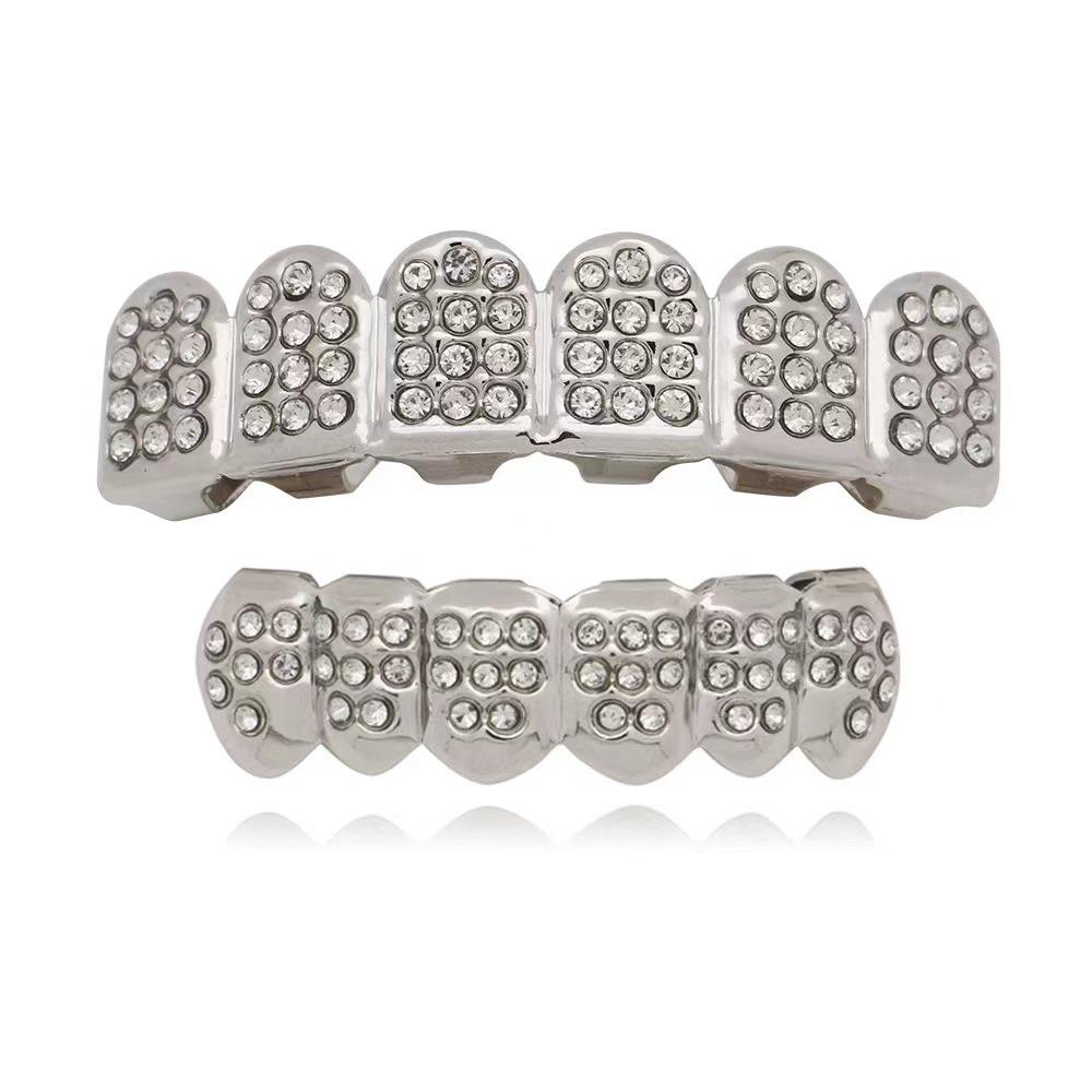 72 Diamond Gold Hip-Hop Grill Accessories