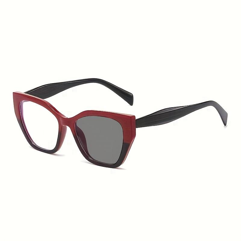 1Pcs New Ultra-Light Color-Changing Anti-Blue Light Glasses High-End Pc Cat Eye Glasses Frame Men And Women Fashion Glasses