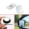 2Pcs Car Rear Side View 360° Wide Angle Convex Blind Spot Mirror Car Accessories