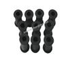 10pcs silicon rubber grommet fixed wheel for AN3 brake line