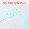 Silicone World 1PC Waterproof Bibs Baby Kids Stuff Cute Cartoon Printed Kids Bib Adjustable Soft Silicone Bib Baby Feeding Stuff